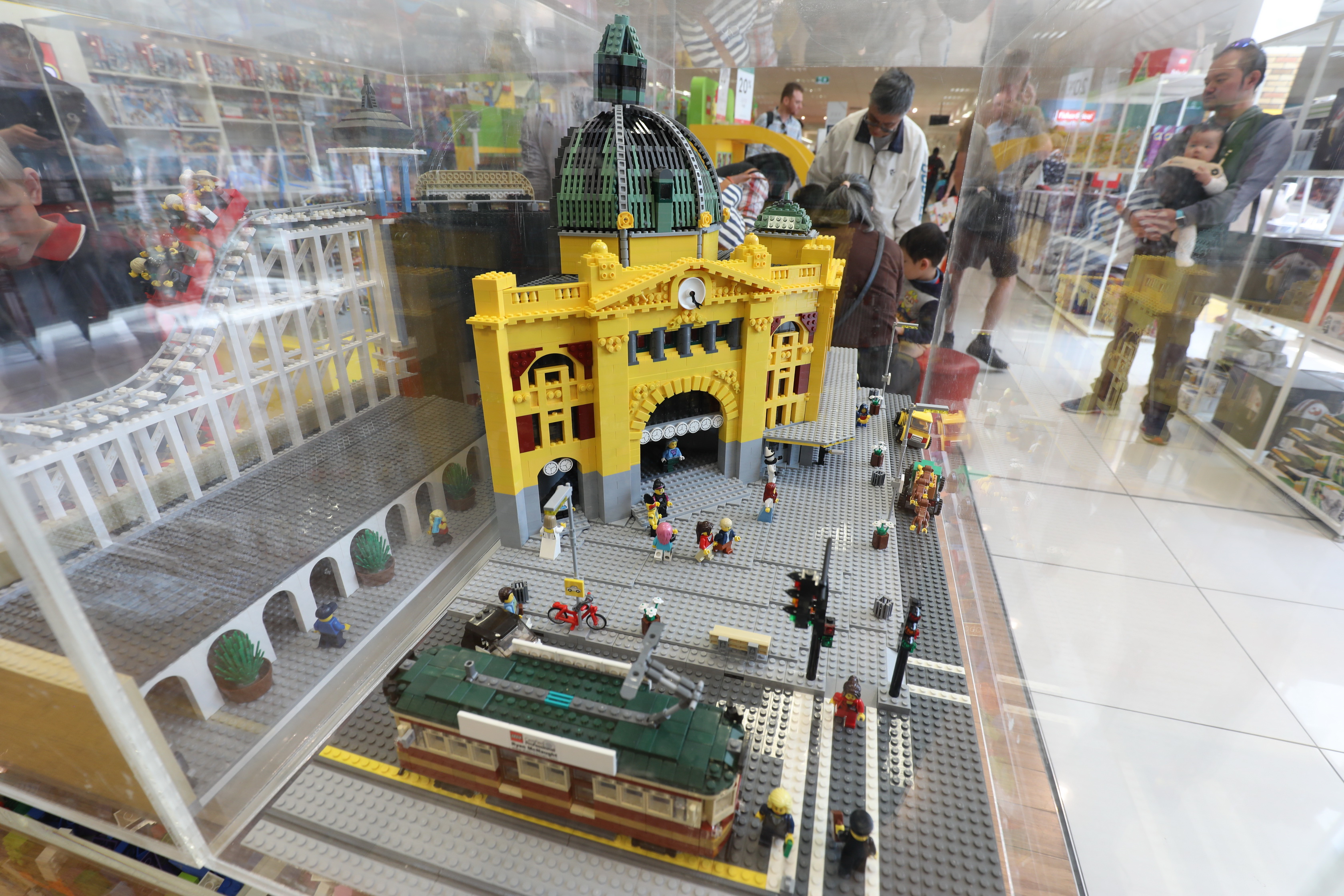 Flinders Street Railway Station aus Lego